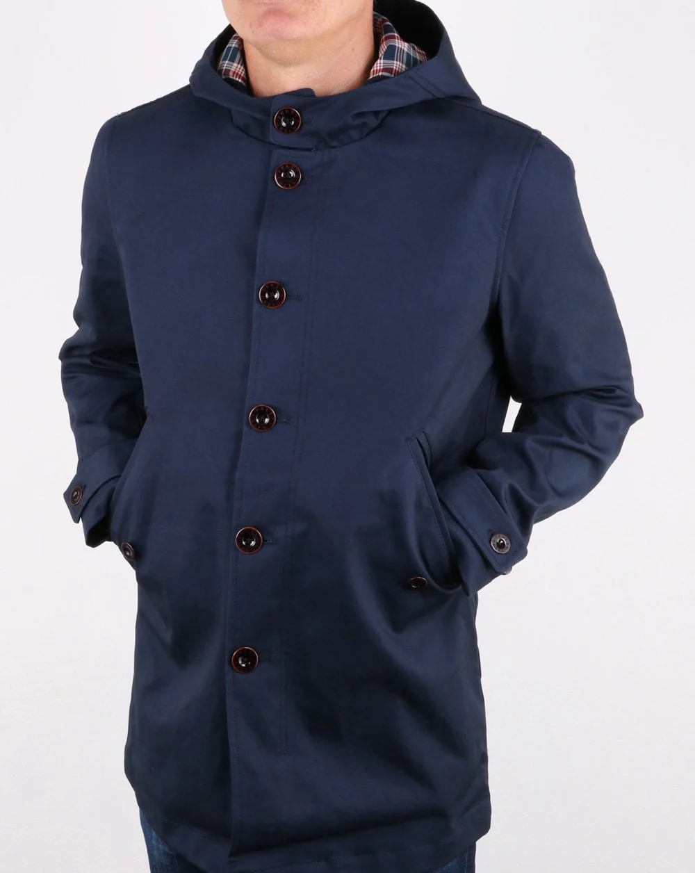 Pretty Green Millfield Jacket Navy - Image 3