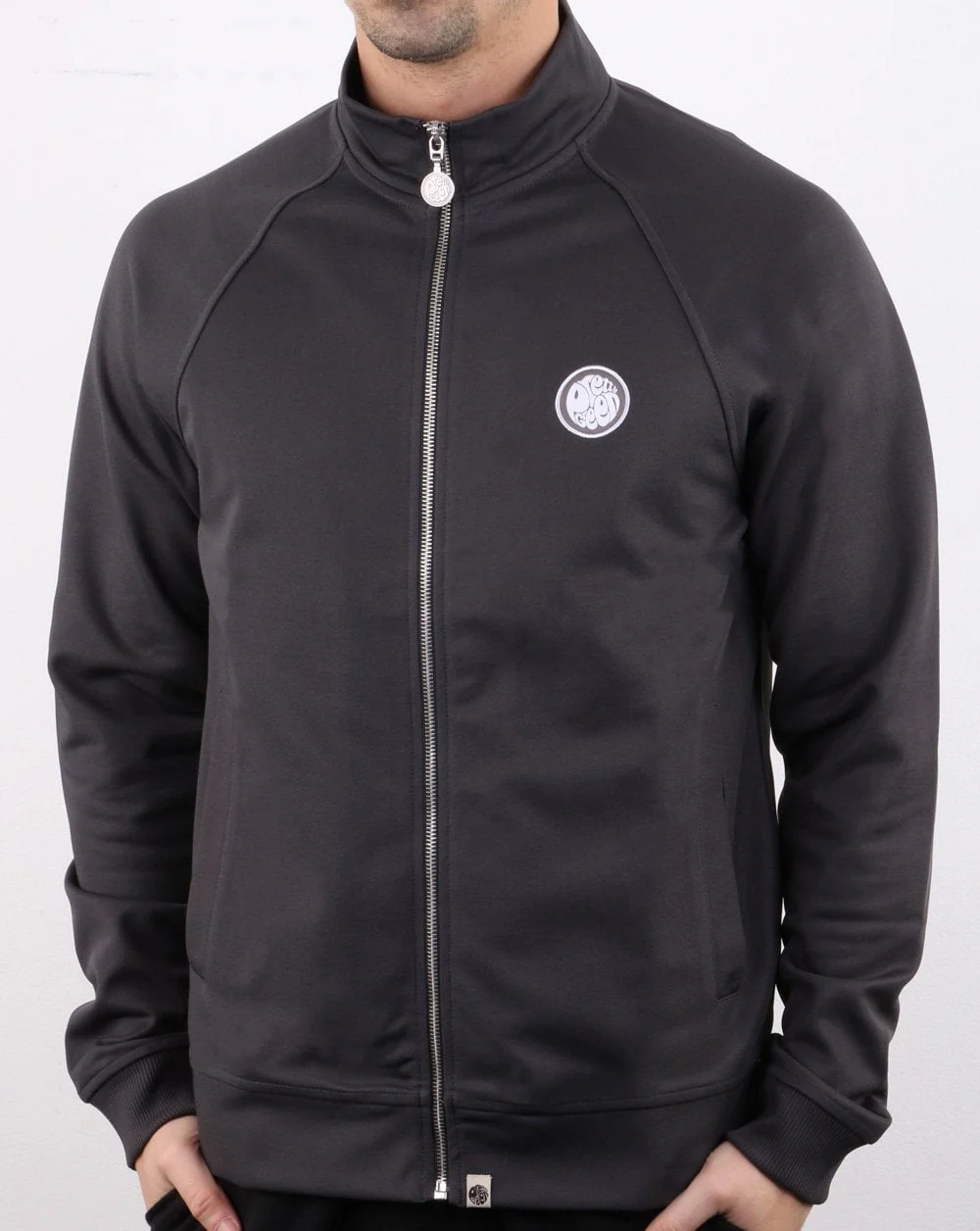 Pretty Green Milner Track Top Grey