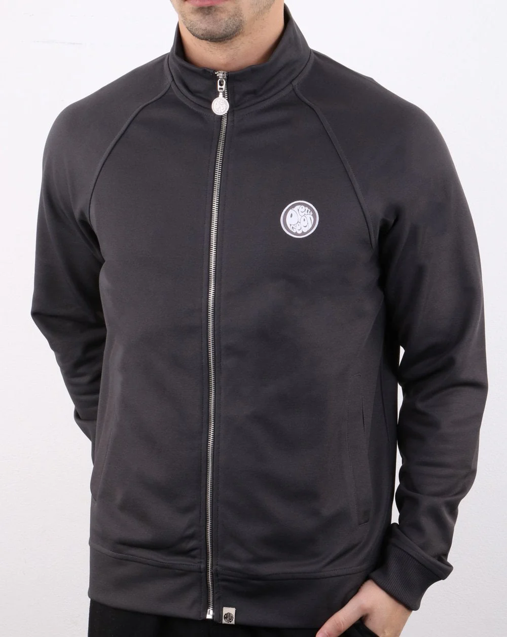Pretty Green Milner Track Top Grey - Image 2