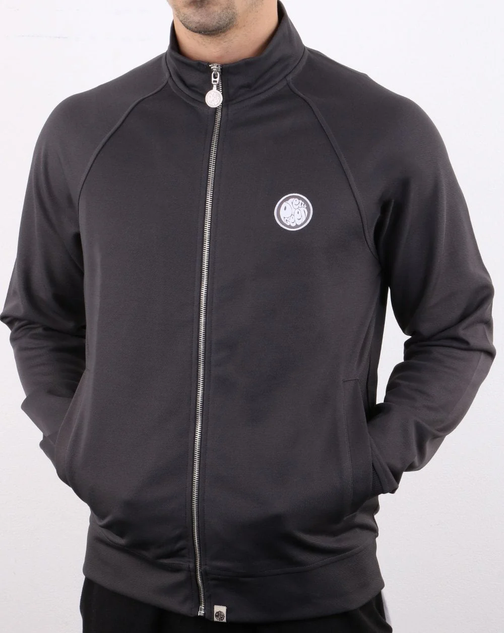 Pretty Green Milner Track Top Grey - Image 3