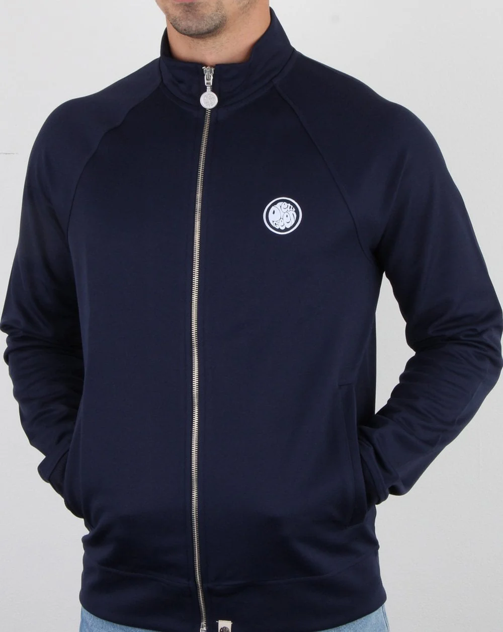 Pretty Green Milner Track Top Navy - Image 3