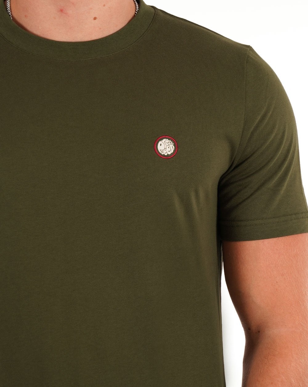 Pretty Green Mitchell T-shirt Dark Green - Image 2