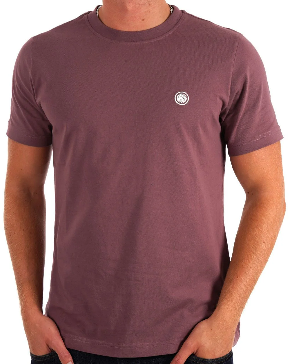 Pretty Green Mitchell T Shirt Dark Purple