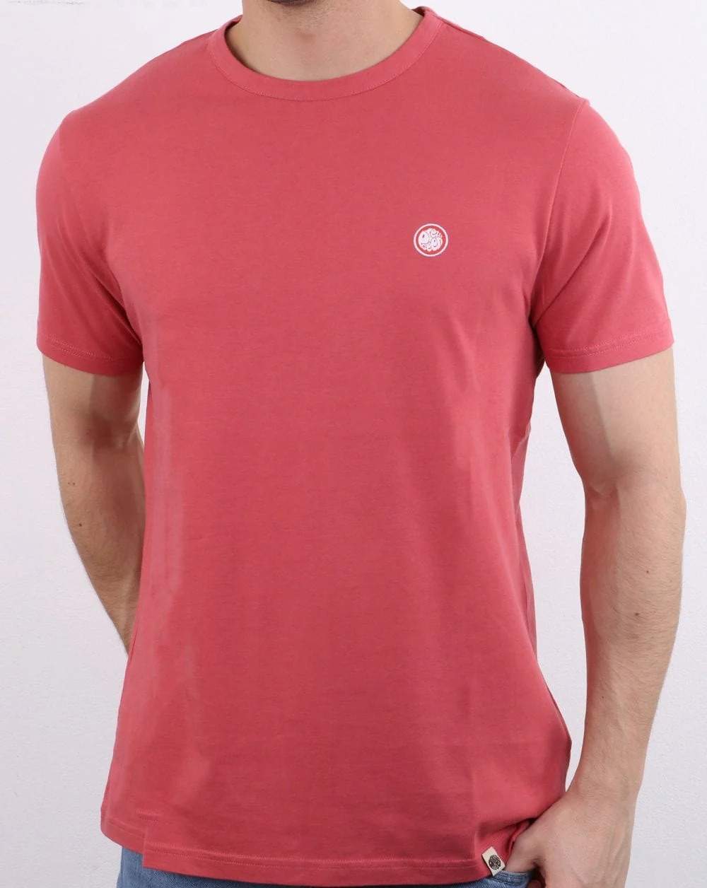 Pretty Green Mitchell T-shirt Light Red - Image 2