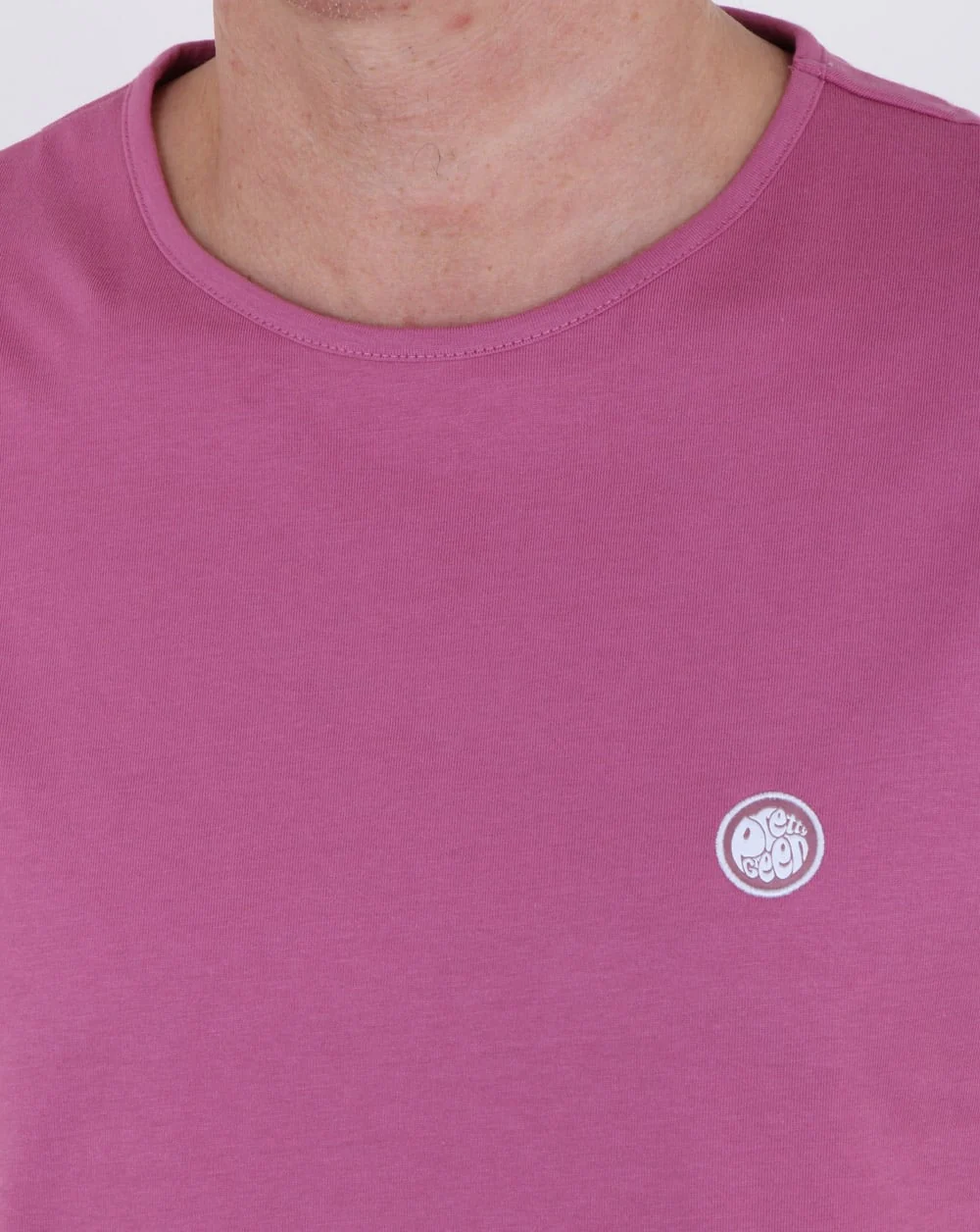 Pretty Green Mitchell T Shirt Pink - Image 2