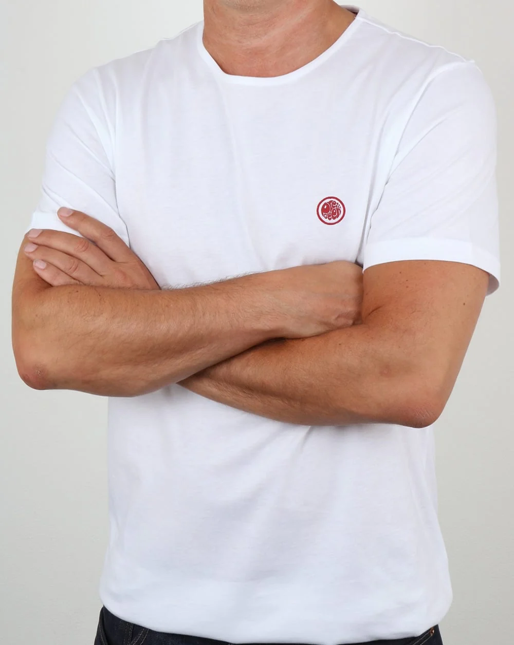 Pretty Green Mitchell T Shirt White - Image 4
