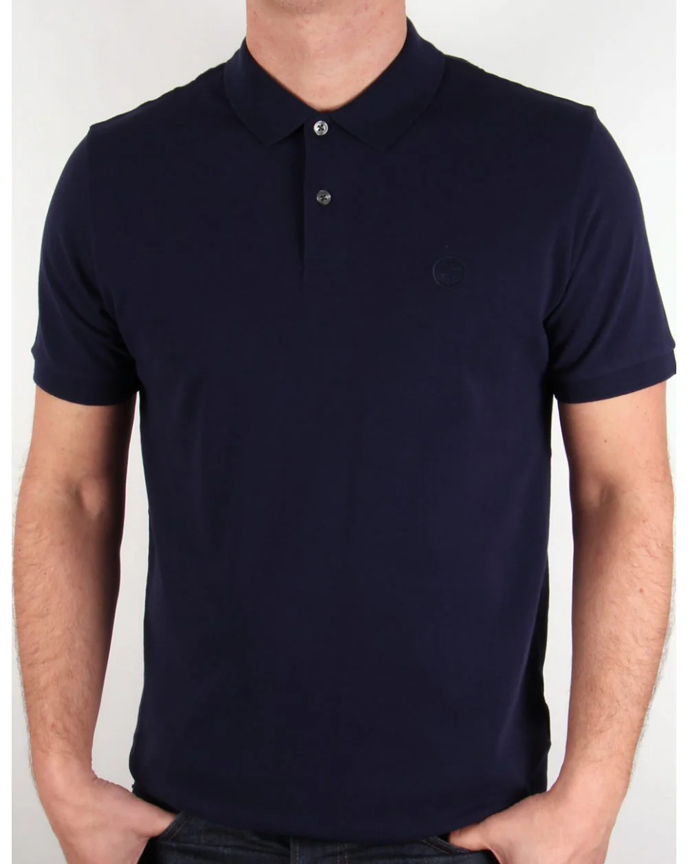 Pretty Green Pinnington Polo Shirt Navy Blue