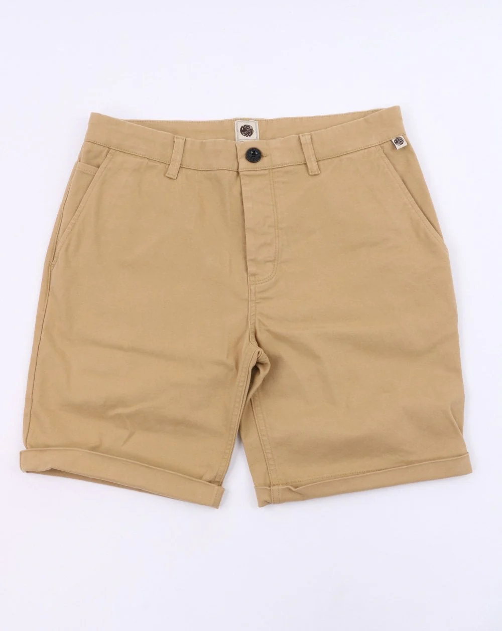 Pretty Green Preston Chino Shorts Stone