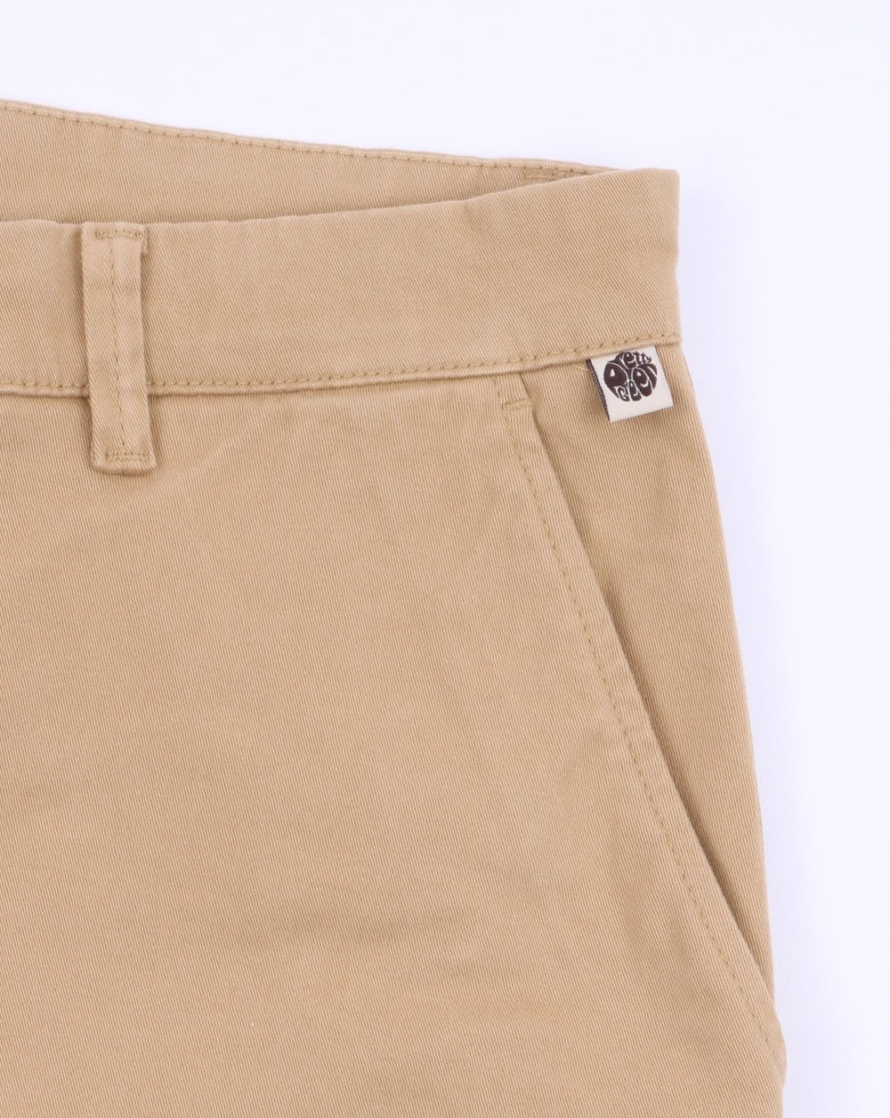 Pretty Green Preston Chino Shorts Stone - Image 2