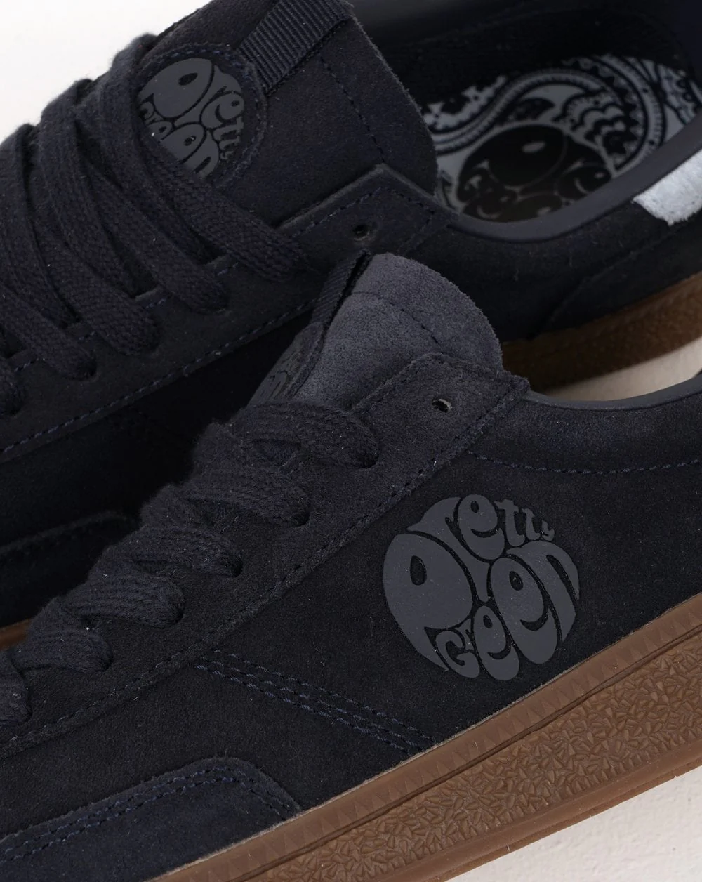 Pretty Green Ramblas Trainers Navy - Image 3