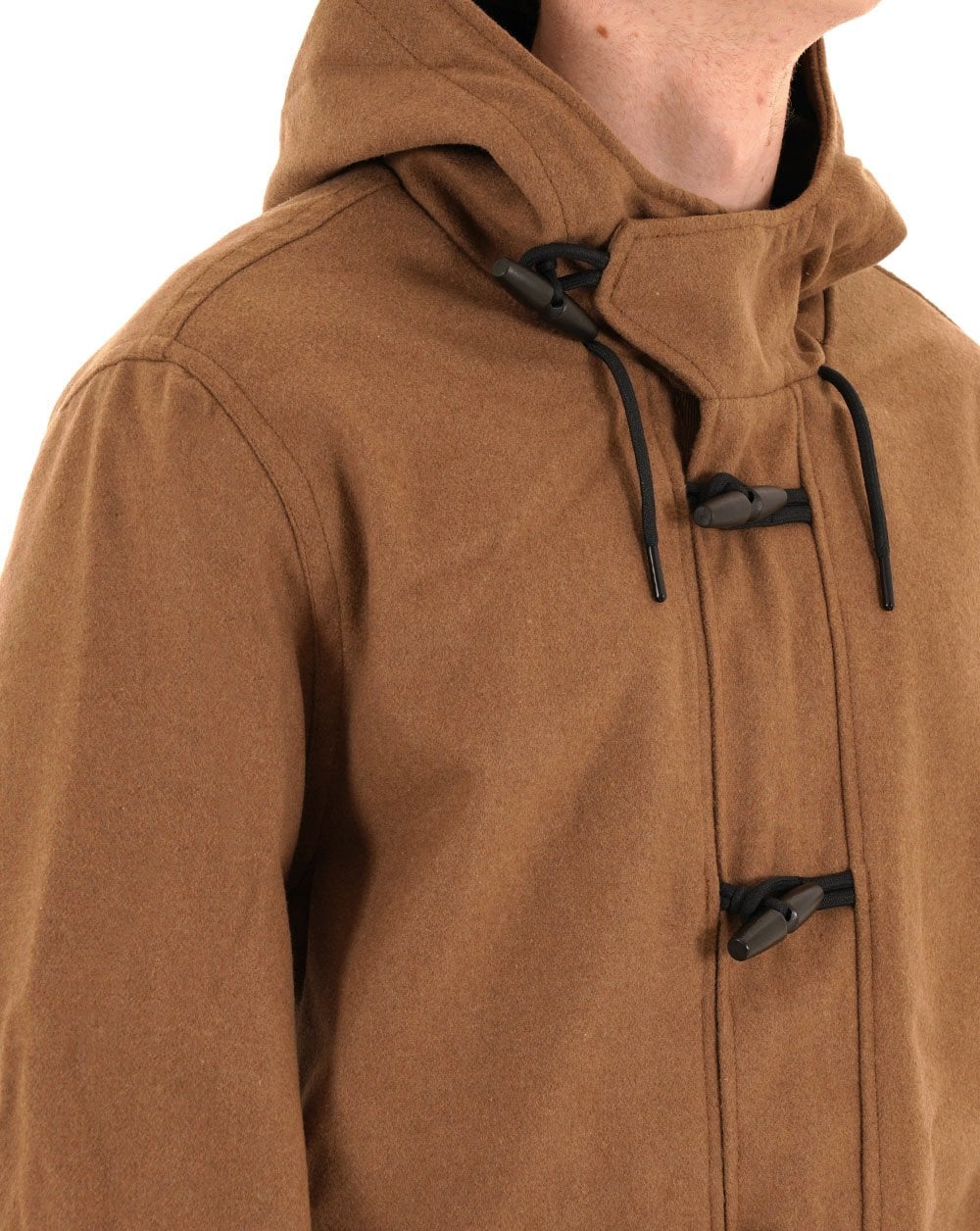 Pretty Green Randolph Duffle Coat Tan - Image 2