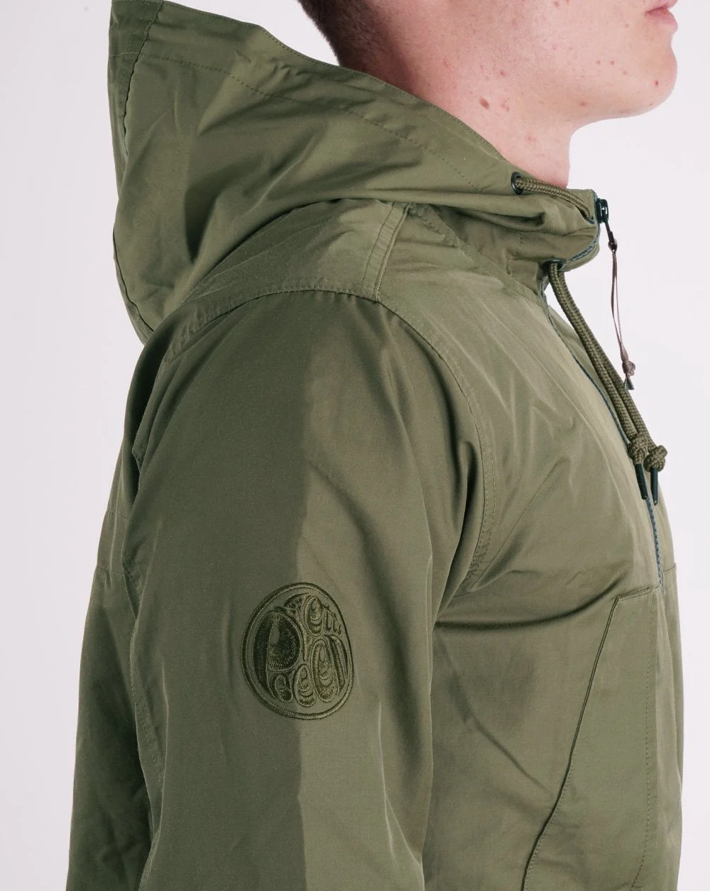 Pretty Green Ridley Jacket Khaki Green - Image 4