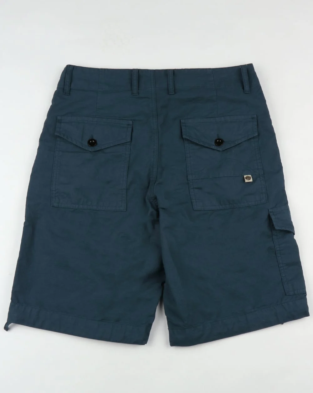 Pretty Green Rockwood Cargo Shorts Blue - Image 4