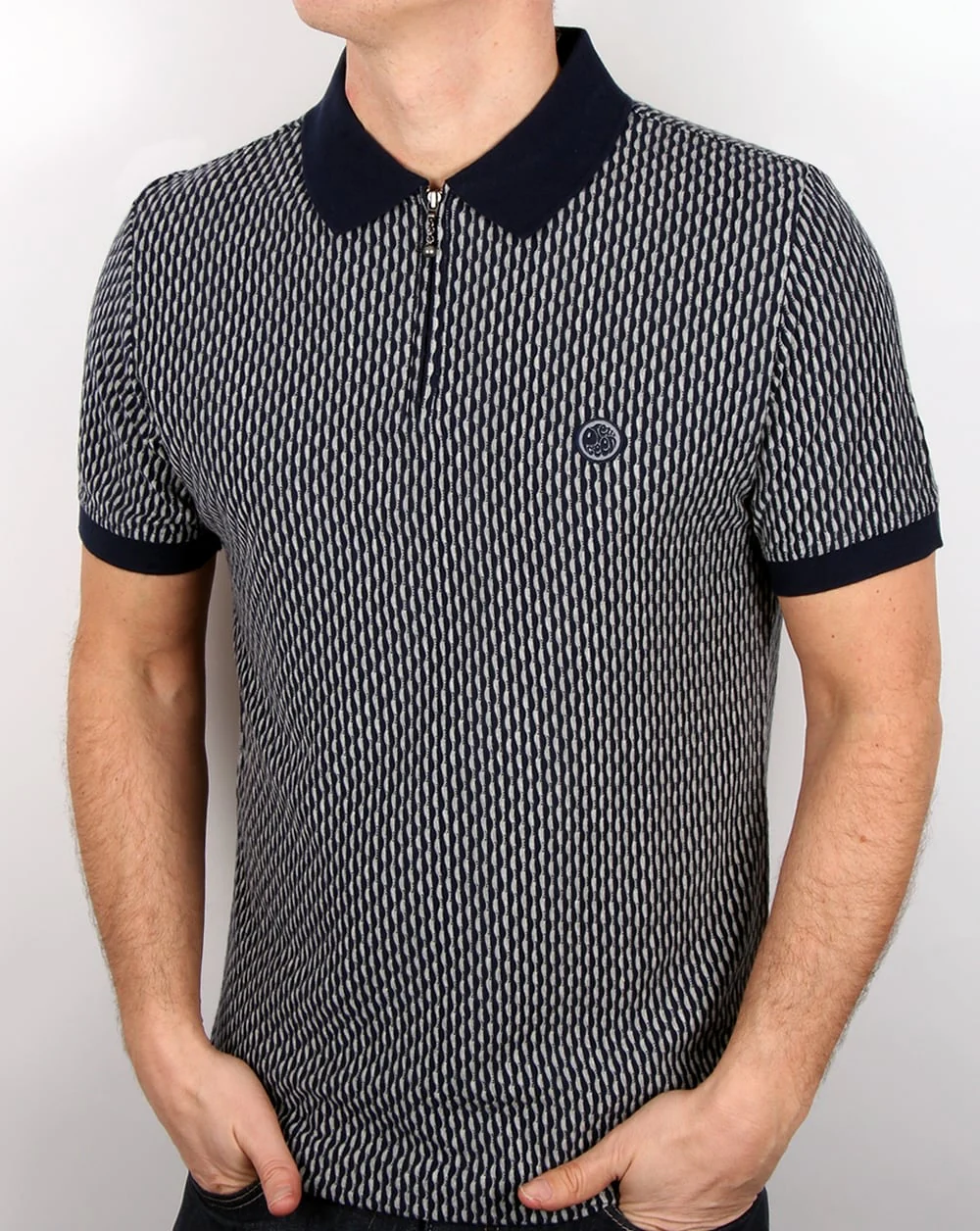 Pretty Green Saunton Polo Shirt Navy