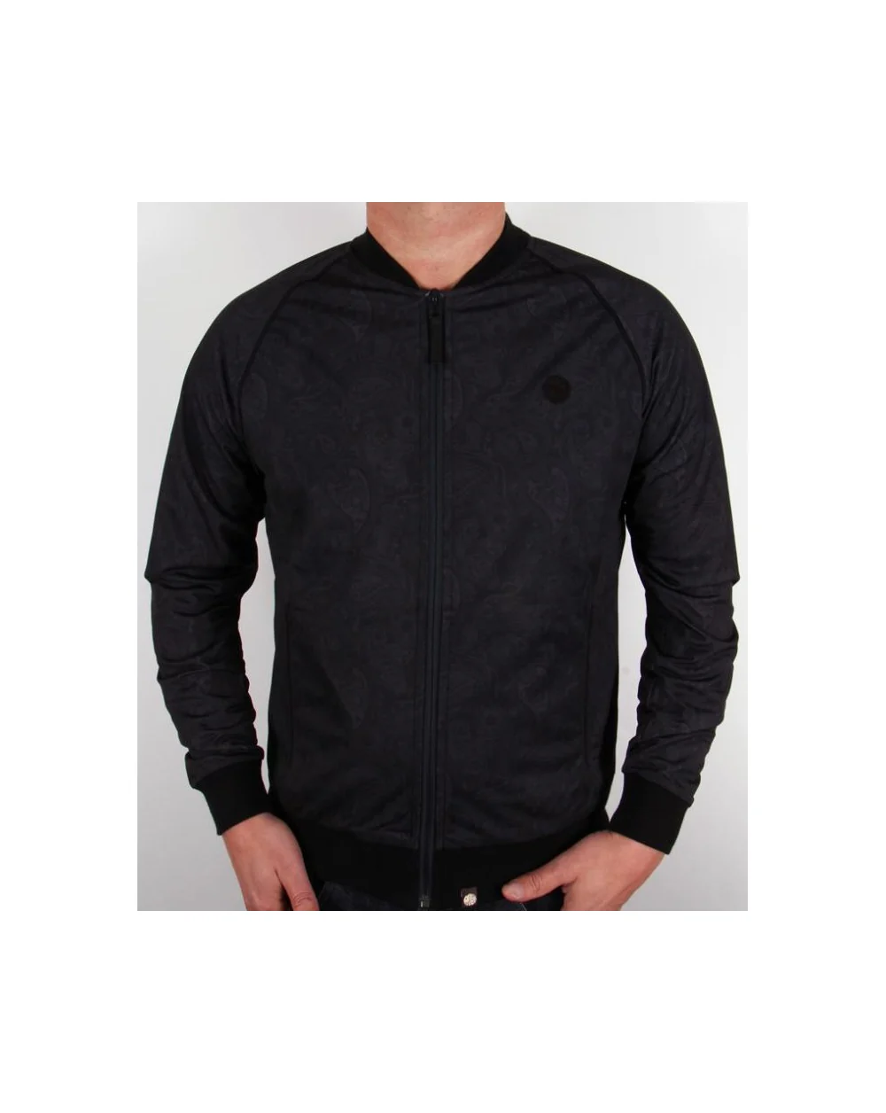 Pretty Green Seaforth Track Top Black