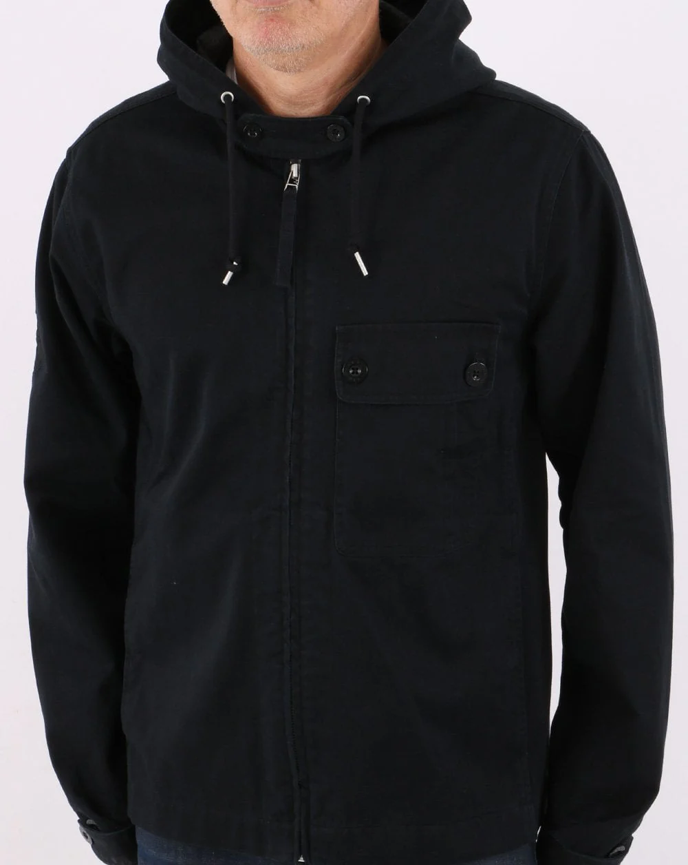 Pretty Green Sigma Cotton Jacket Black