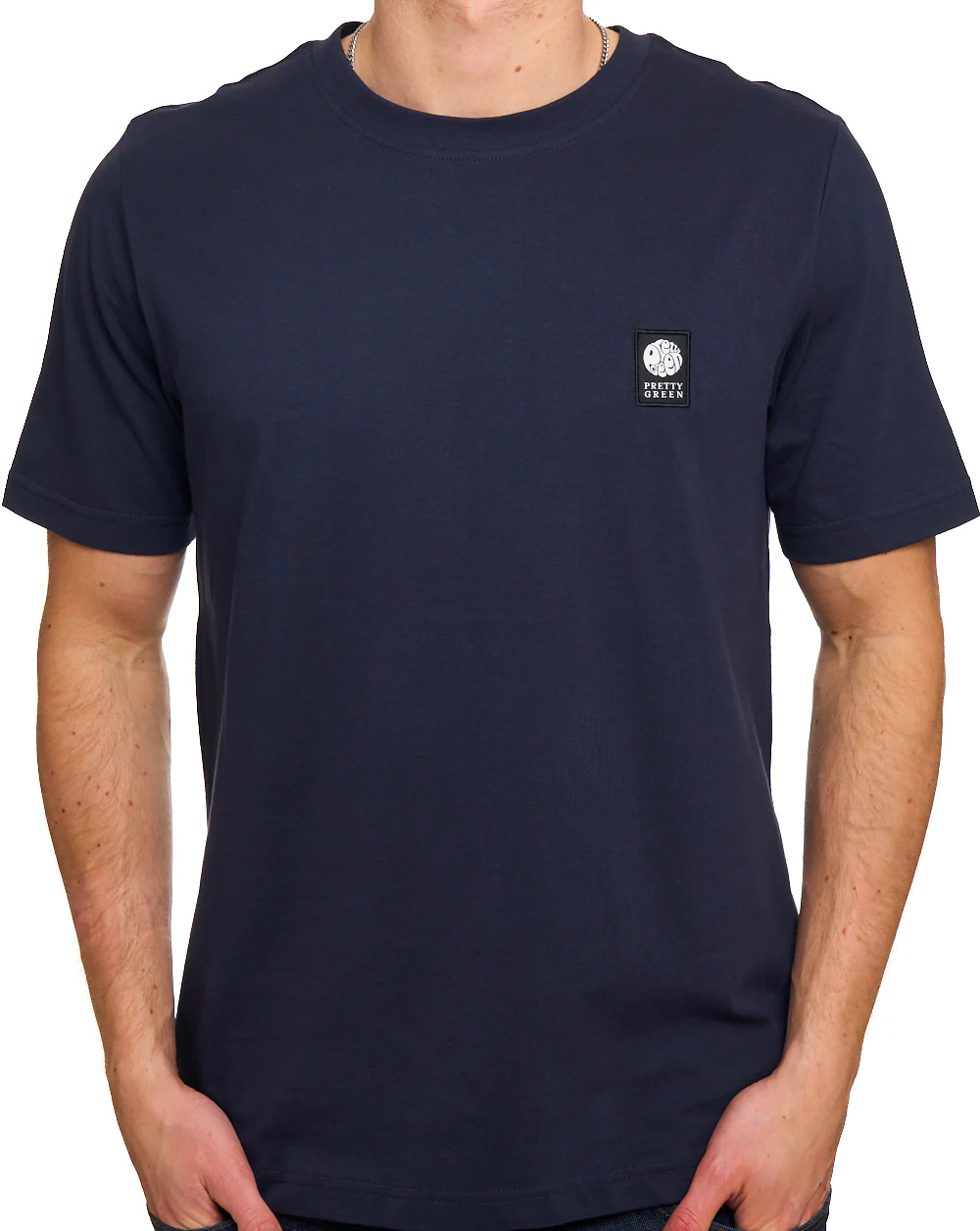 Pretty Green Sinclair T Shirt Navy