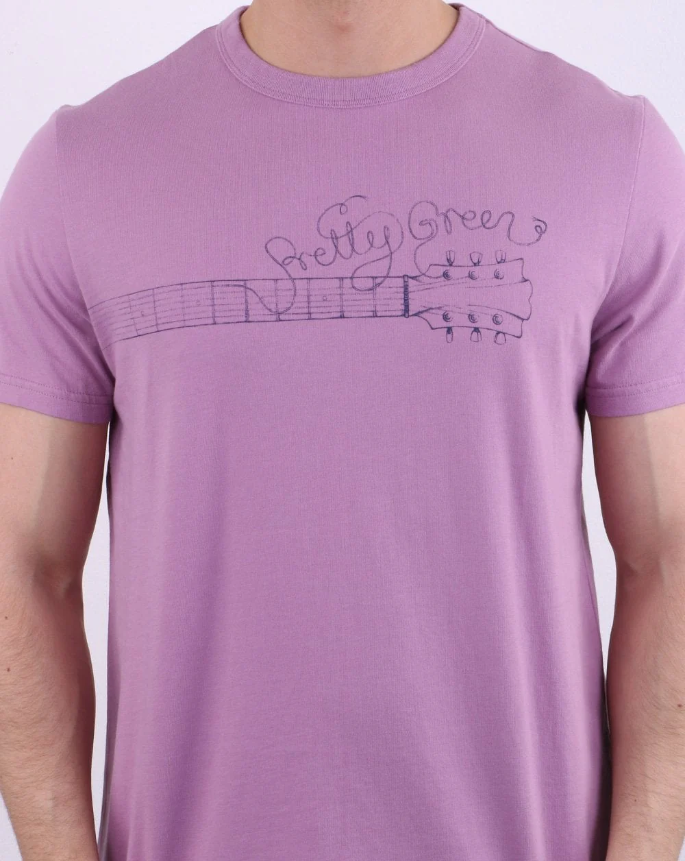 Pretty Green Strings T-shirt Violet Pink - Image 3