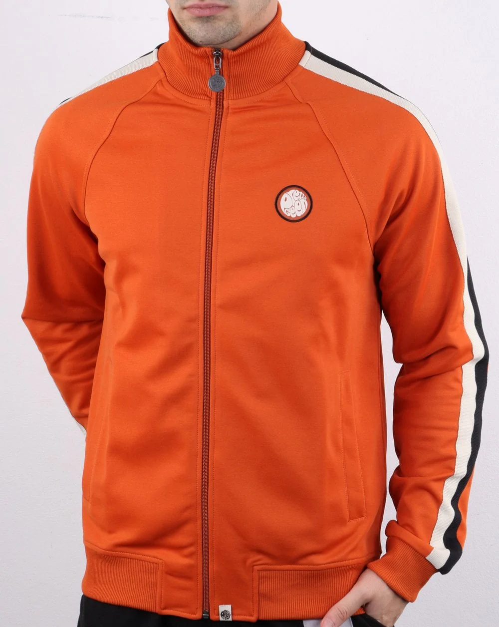 Pretty Green Tilby Track Top Orange - Image 2