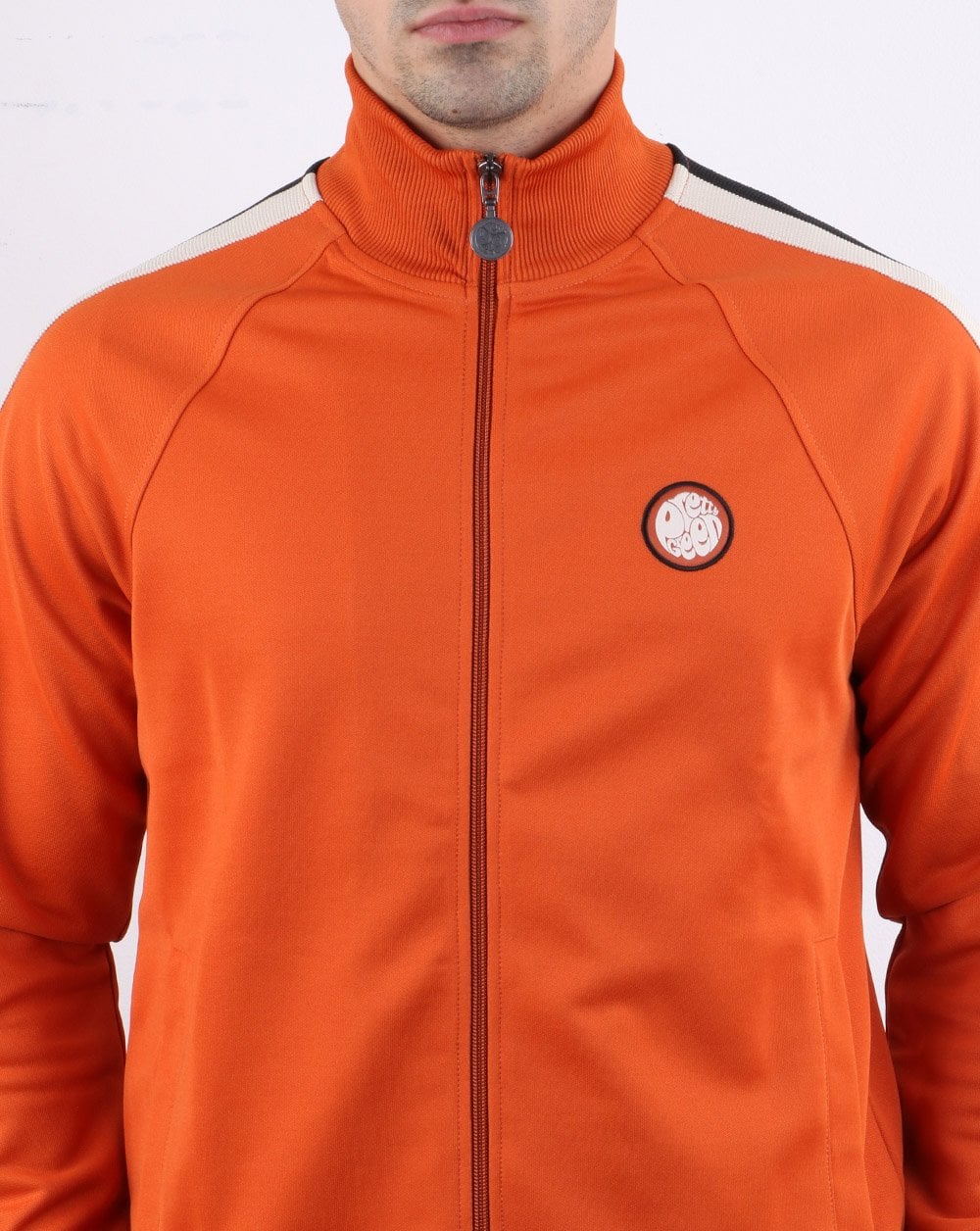 Pretty Green Tilby Track Top Orange - Image 5