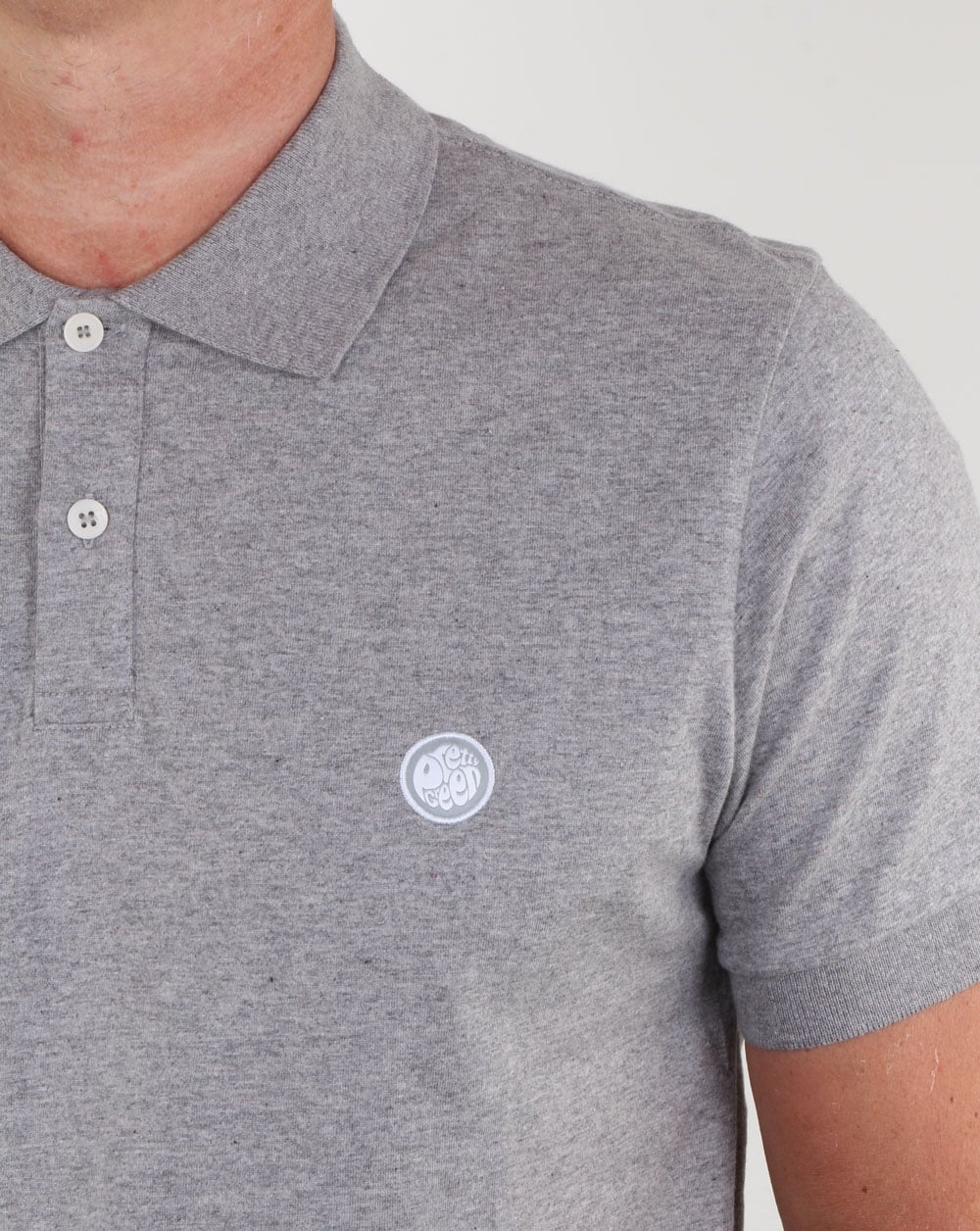 Pretty Green Tiverton Polo Shirt Grey - Image 2