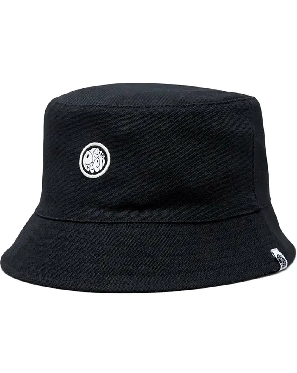 Pretty Green Tonal Paisley Reversible Bucket Hat Black