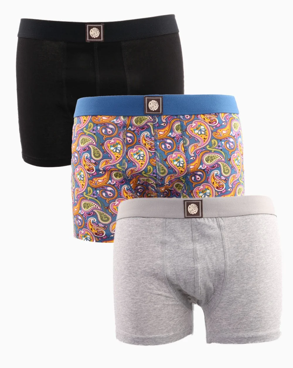 Pretty Green Triple Pack Boxers Multi