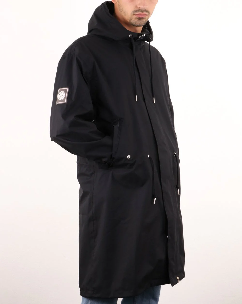 Pretty Green Whiteley Technical Parka Black