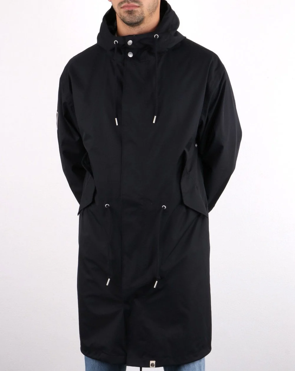 Pretty Green Whiteley Technical Parka Black - Image 3