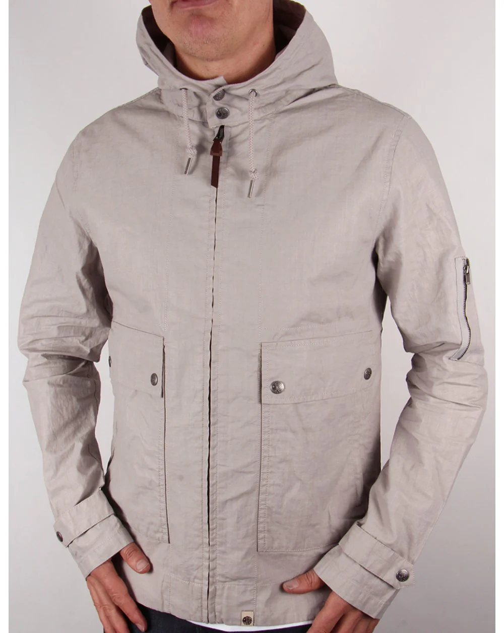 Pretty Green Wren Jacket Stone - Image 2