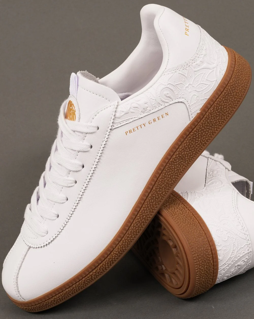 Pretty Green Zetas Trainers White