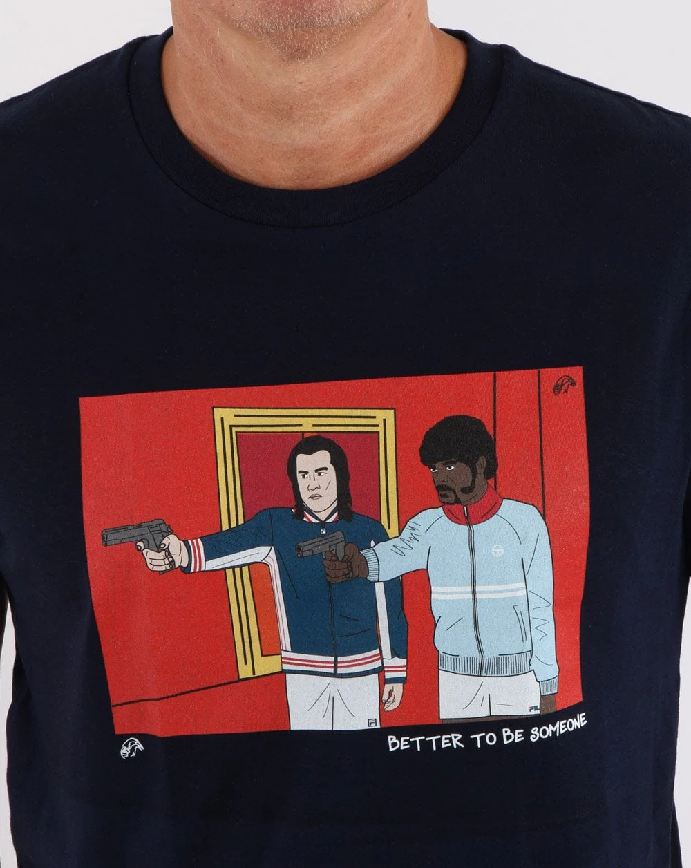 Pulp T Shirt Navy - Image 2