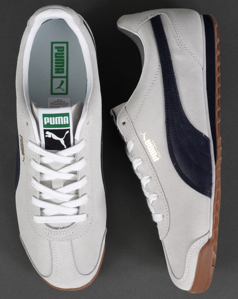 Puma Arizona Classic Trainer Chalk White/Navy - Image 4