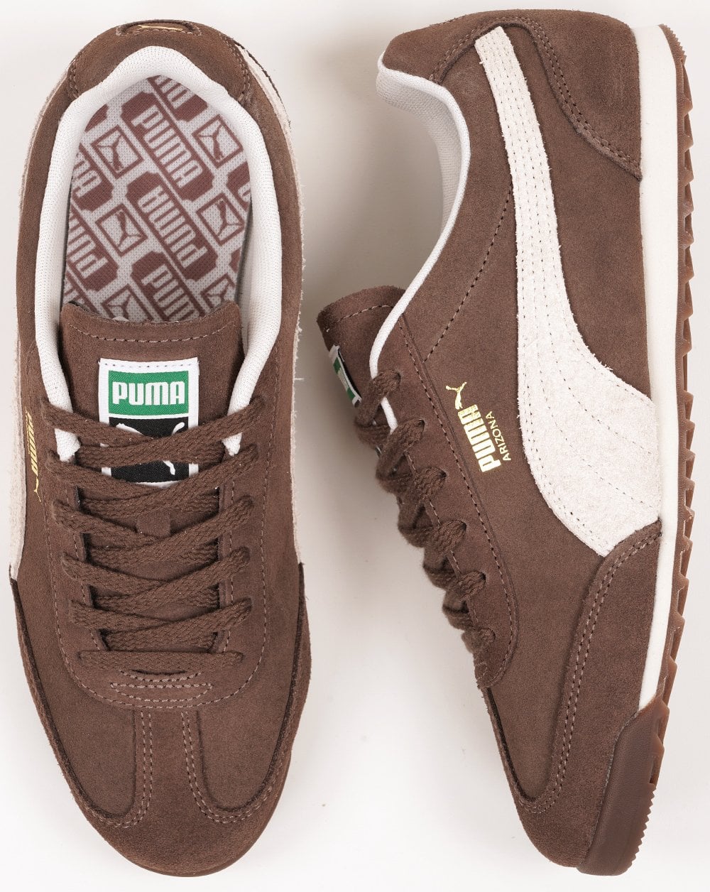 Puma Arizona SD Trainers Brown - Image 4