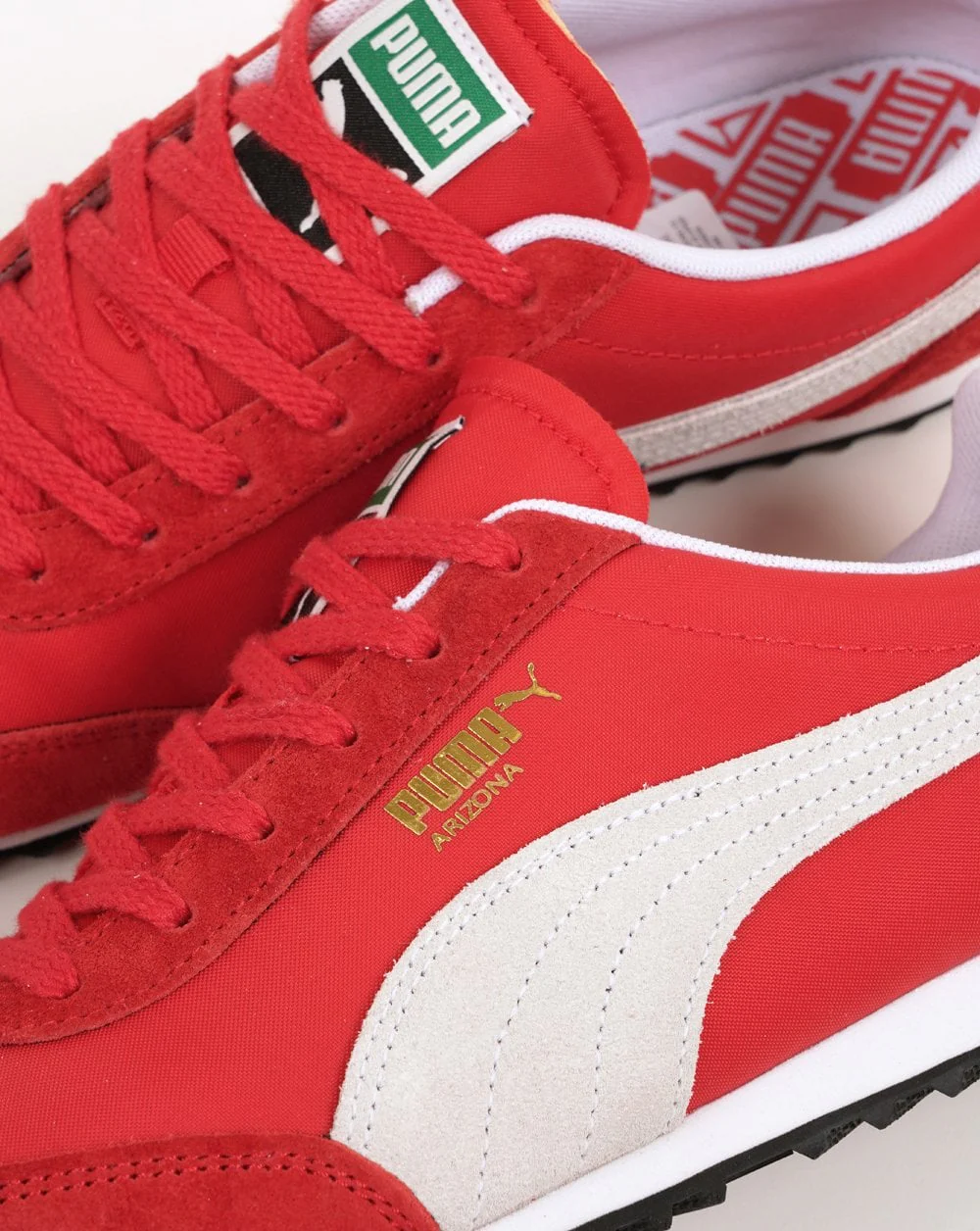 Puma Arizona Trainers Red/White - Image 3