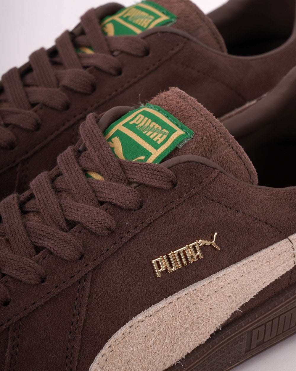 Puma Army Bonanza Trainer Choc / Beige - Image 2