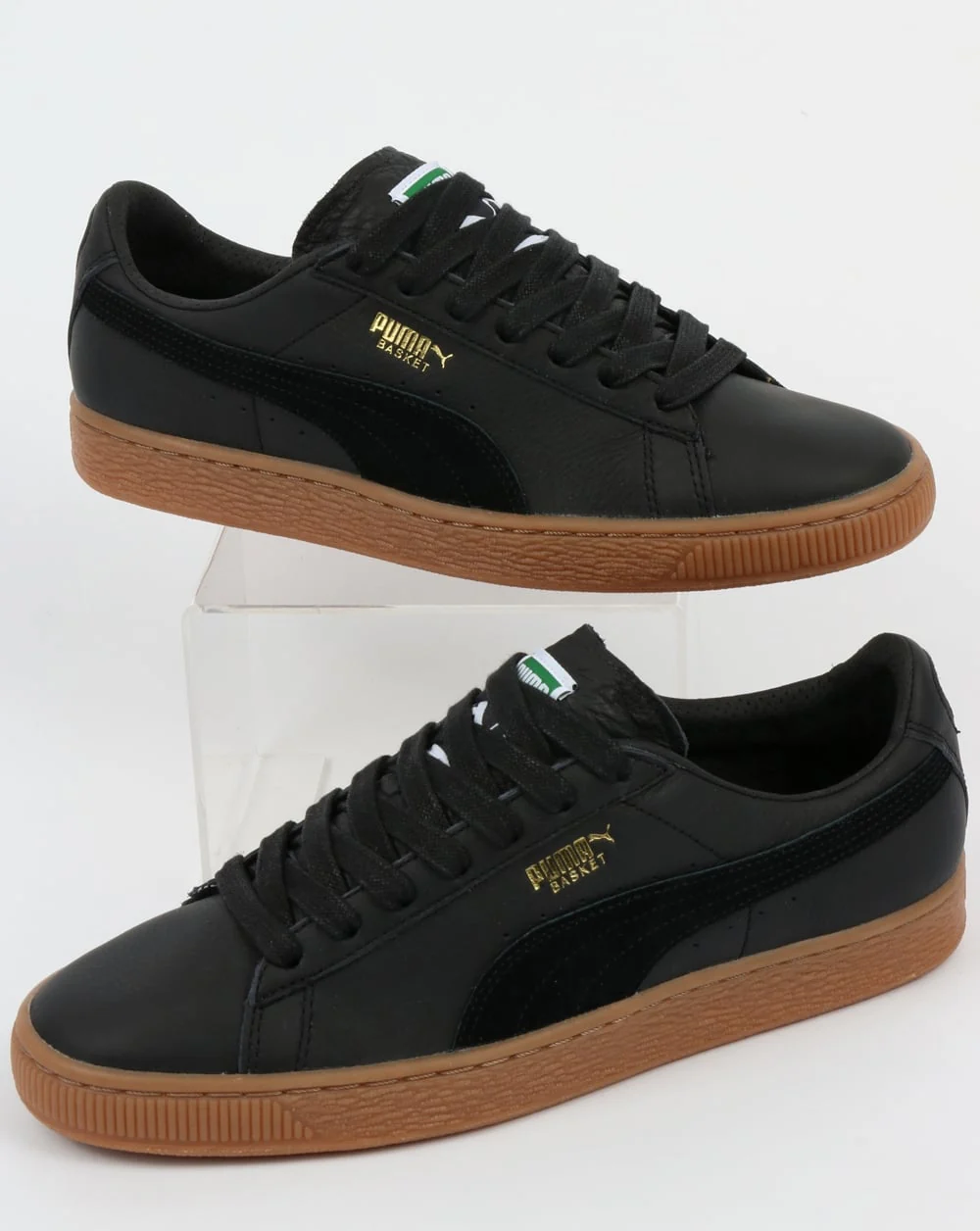 Puma Basket Classic Gum Deluxe Trainers Black
