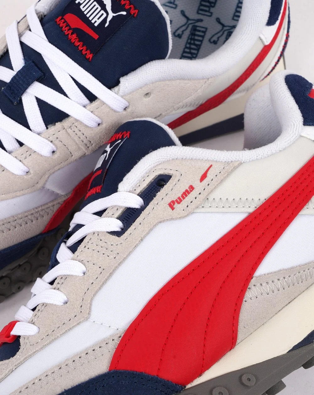 Puma Blktop Rider Trainer White/Persian Blue - Image 3