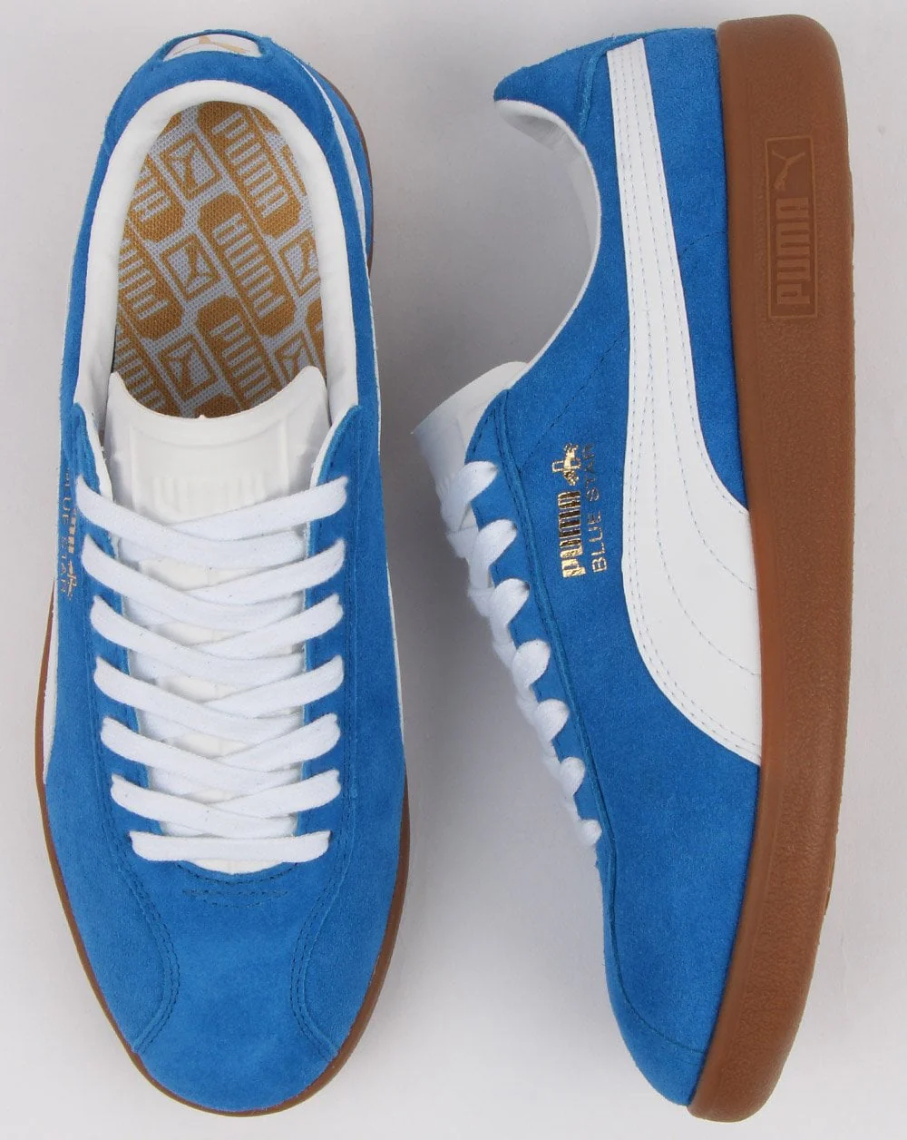Puma Blue Star Trainer Royal Blue/white - Image 2