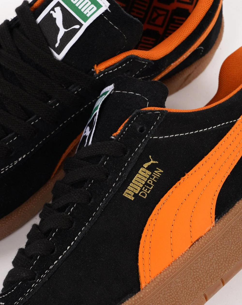 Puma Delphin Trainer Black/Orange - Image 4