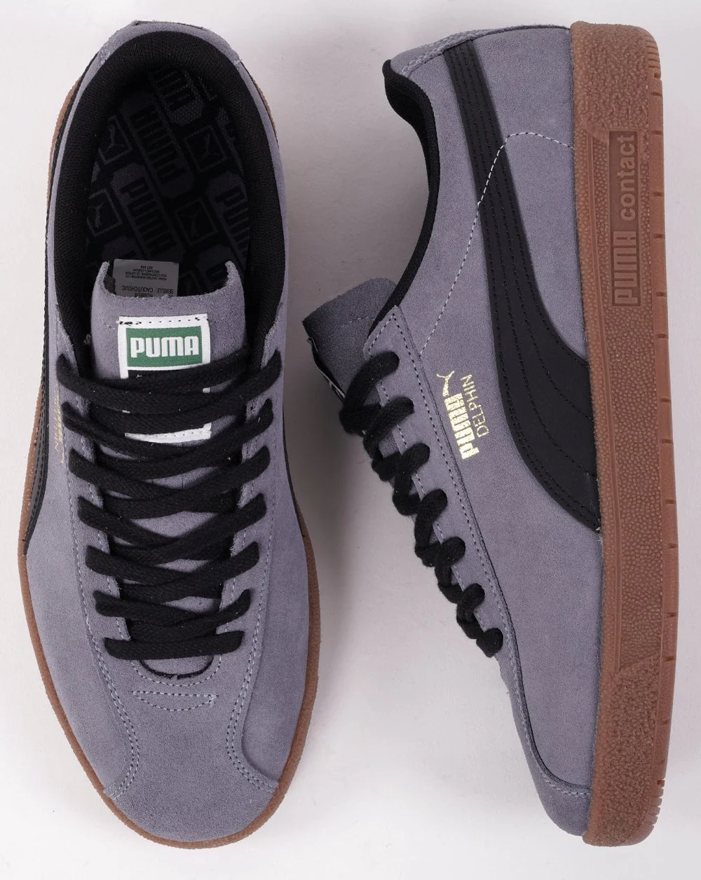 Puma Delphin Trainer Grey Tile/Black