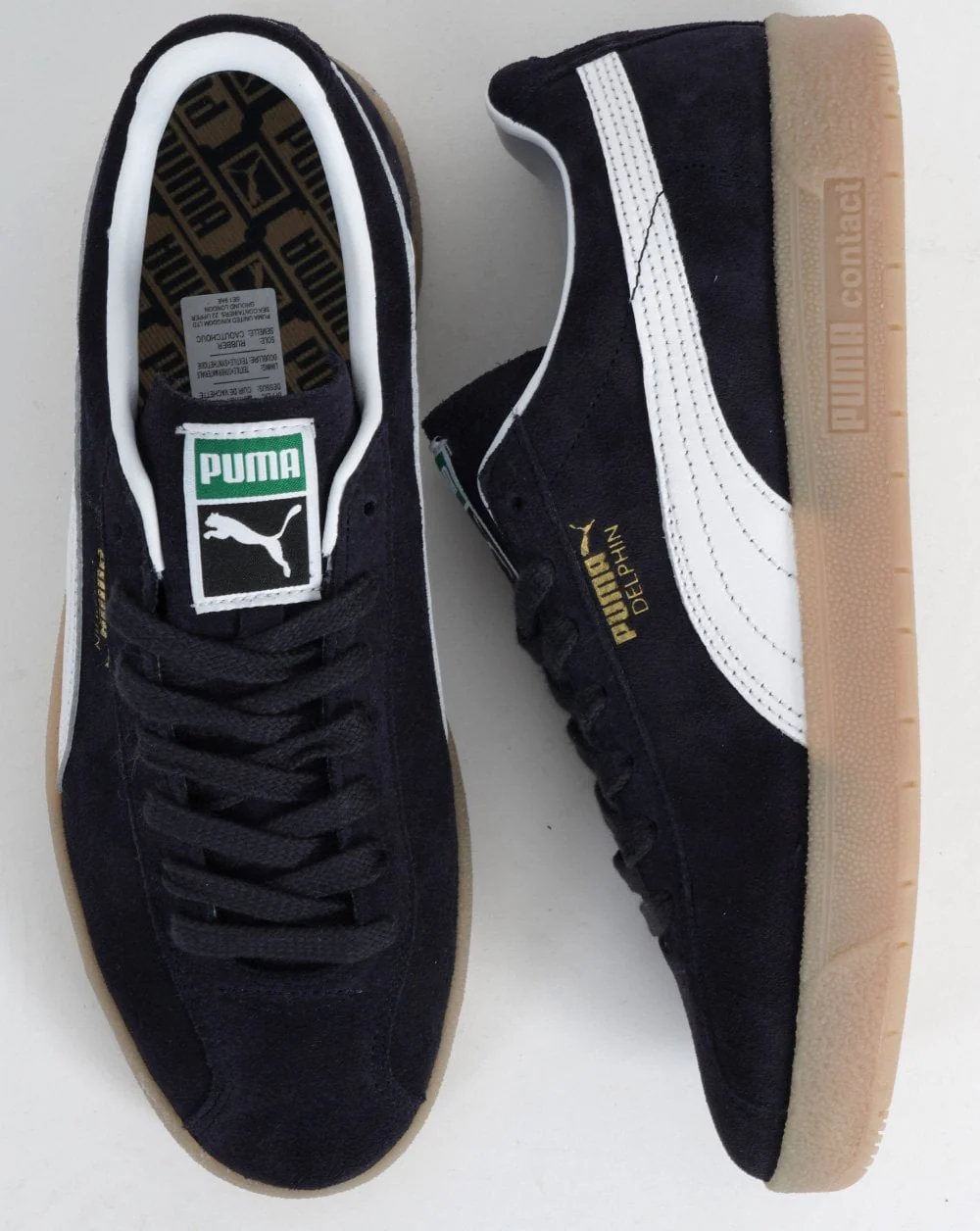 Puma Delphin Trainer Navy/White - Image 3