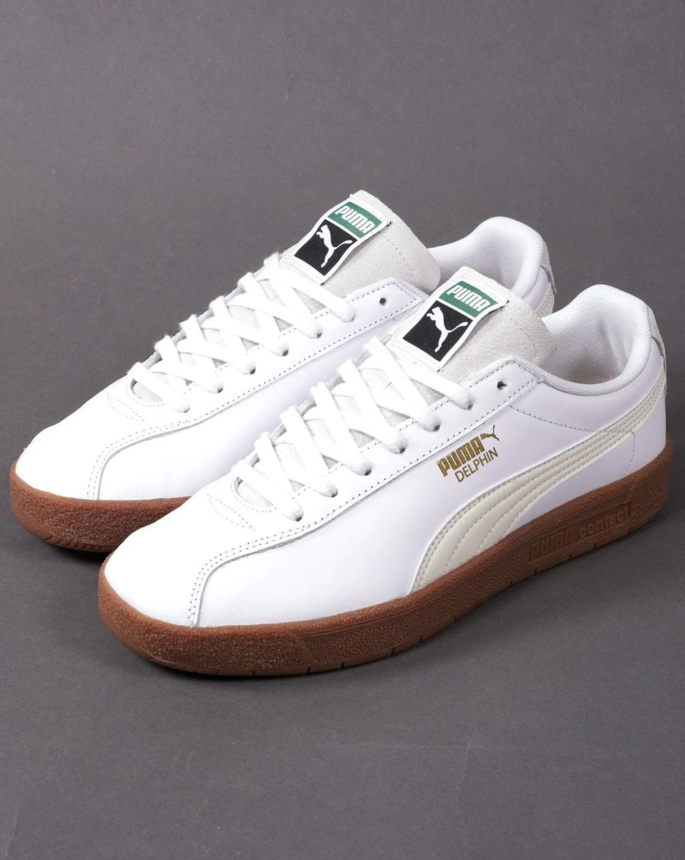Puma Delphin Trainer Pure White -Gum - Image 3
