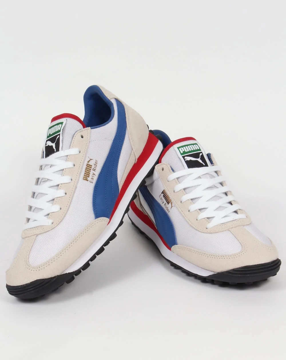 Puma Easy Rider Trainers White/True Blue - Image 3