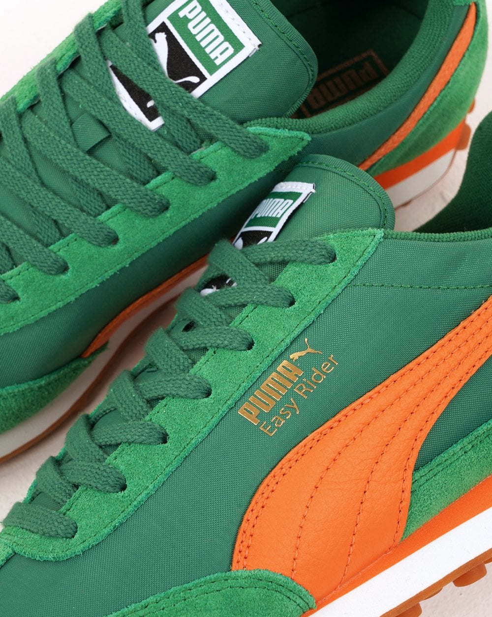 Puma Easy Rider Vintage Trainer Archive Green / Orange - Image 3