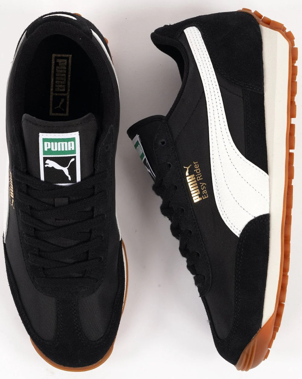 Puma Easy Rider Vintage Trainer Black/White - Image 3