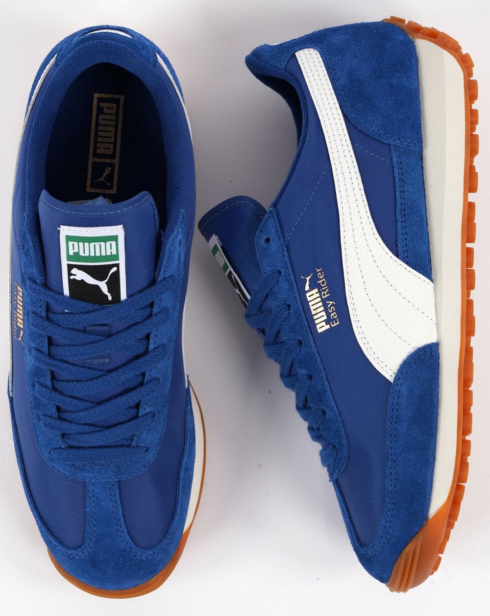 Puma Easy Rider Vintage Trainers Royal White - Image 3