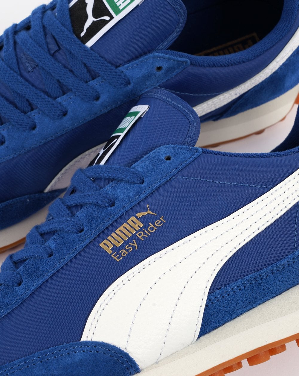 Puma Easy Rider Vintage Trainers Royal White - Image 4