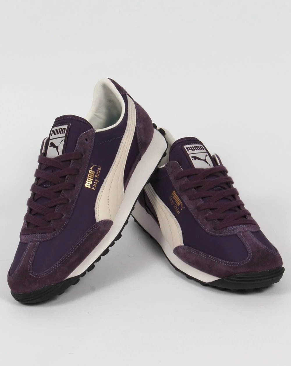Puma Easy Rider VTG Trainers Grape/White - Image 3