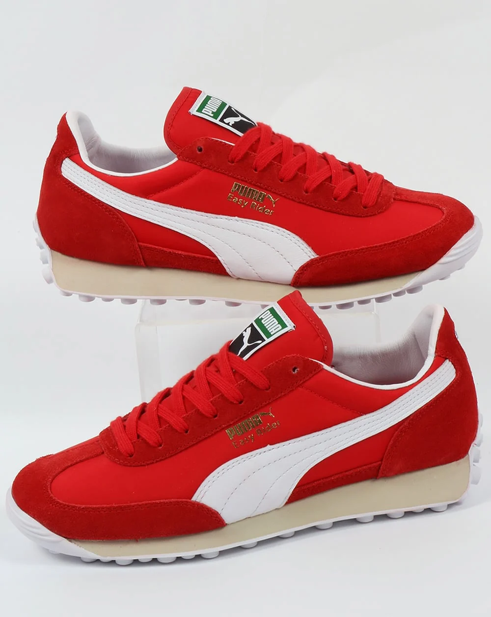 Puma Easy Rider VTG Trainers High Risk Red/White